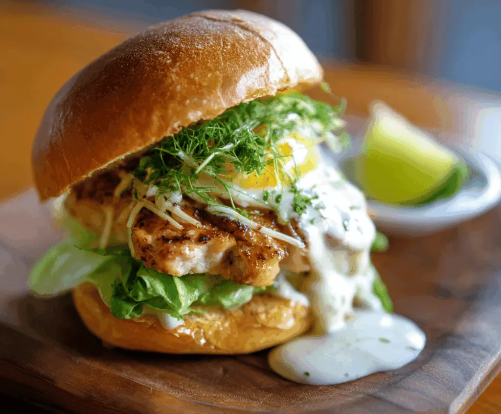 Easy Chicken Caesar Sandwich Recipe