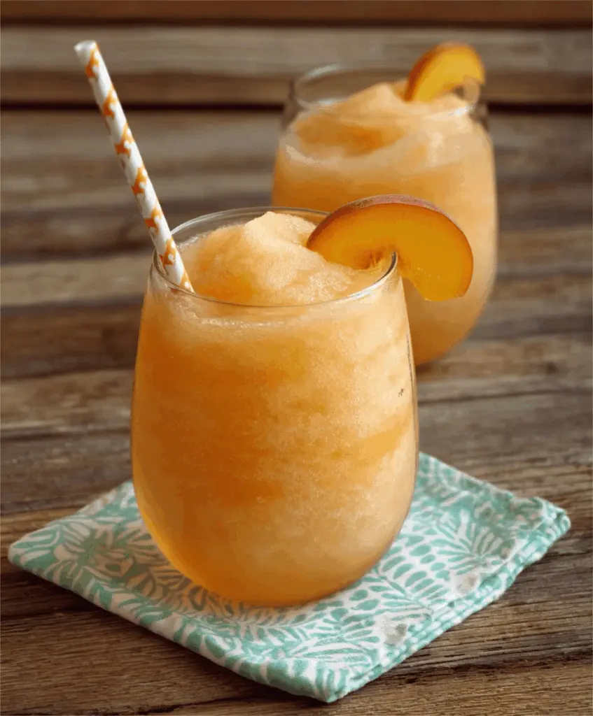 Refreshing Peach Lemonade Slush Recipe