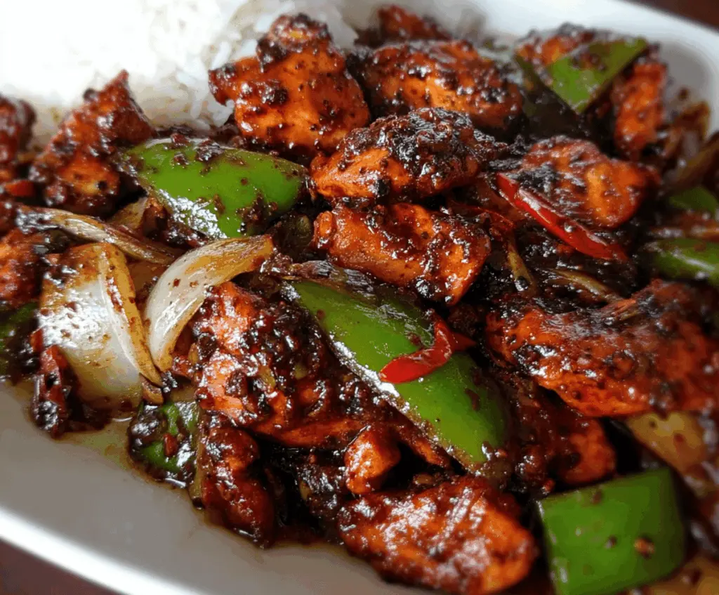 Black Pepper Chicken