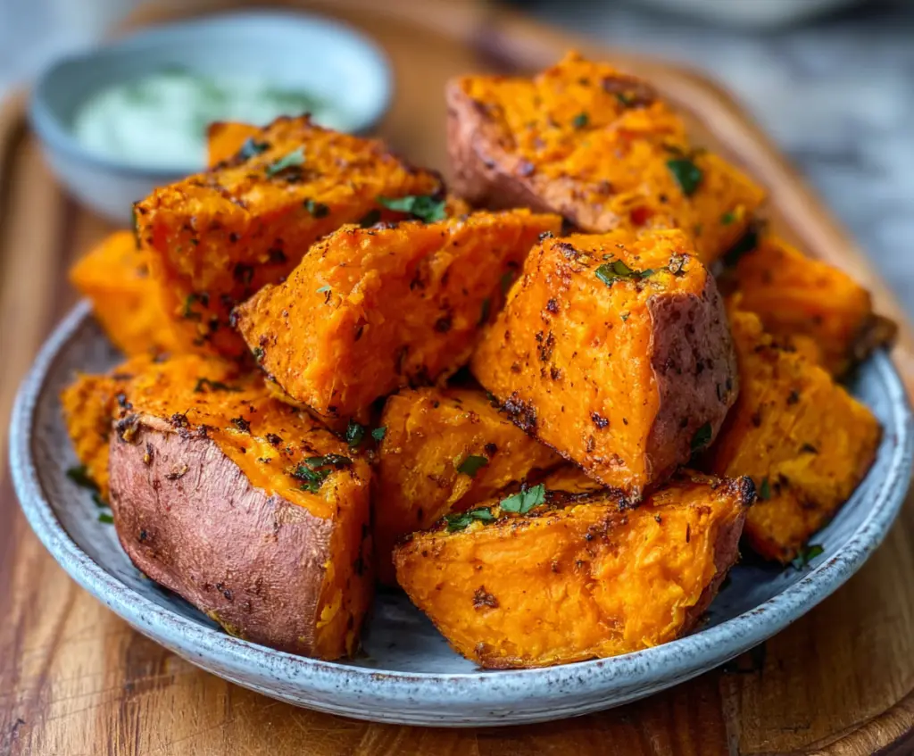 Air fryer sweet potatoes