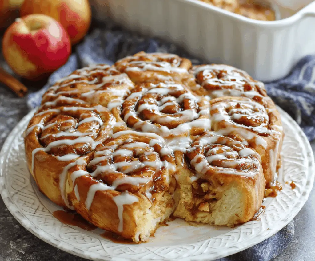 Apple Pie Cinnamon Rolls