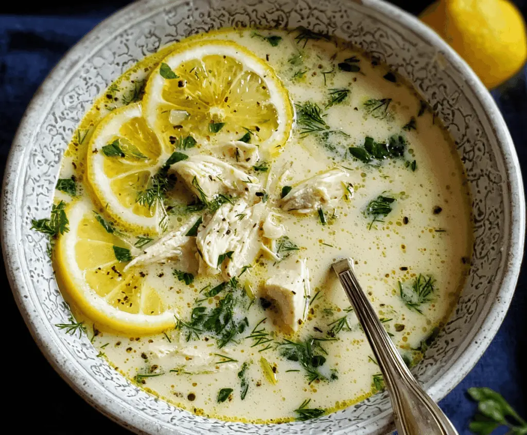 Avgolemono Soup