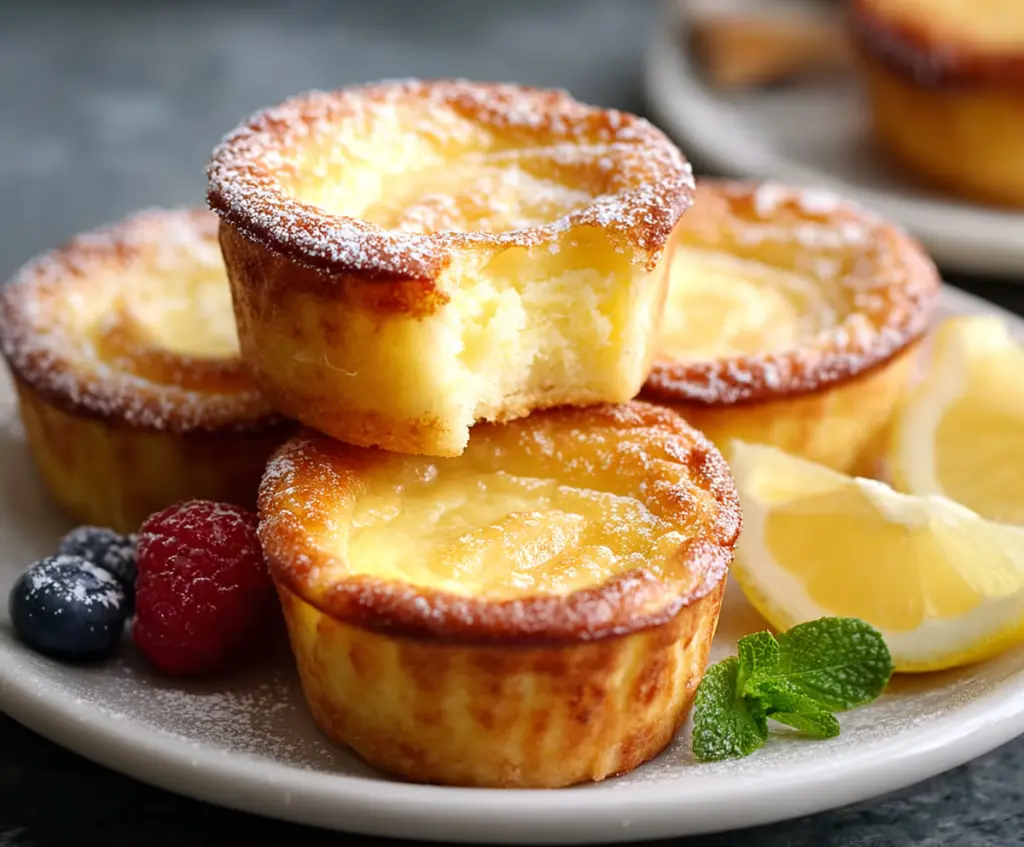 Baby Lemon Impossible Pies