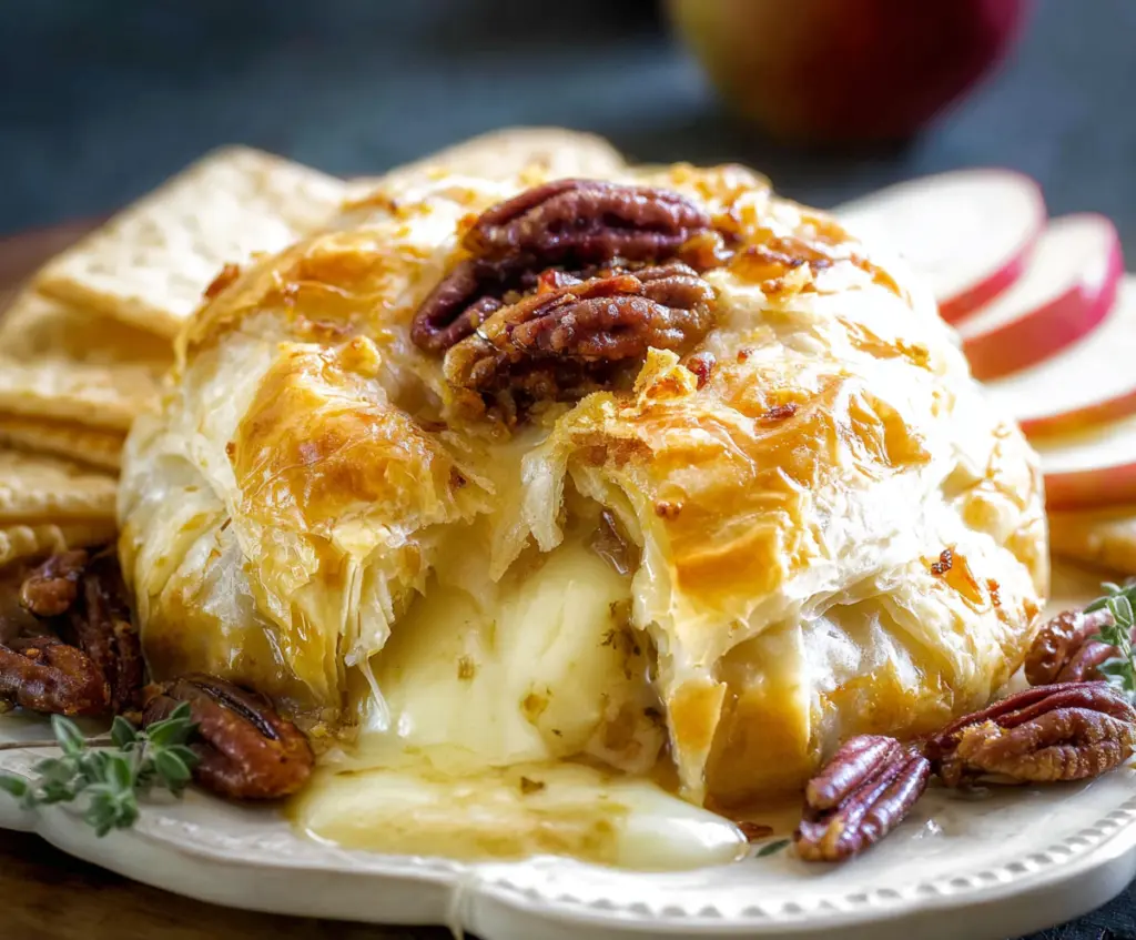 Baked Brie in Puff Pastry