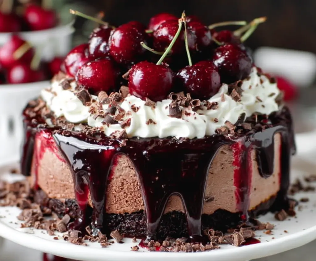 Black Forest Cheesecake