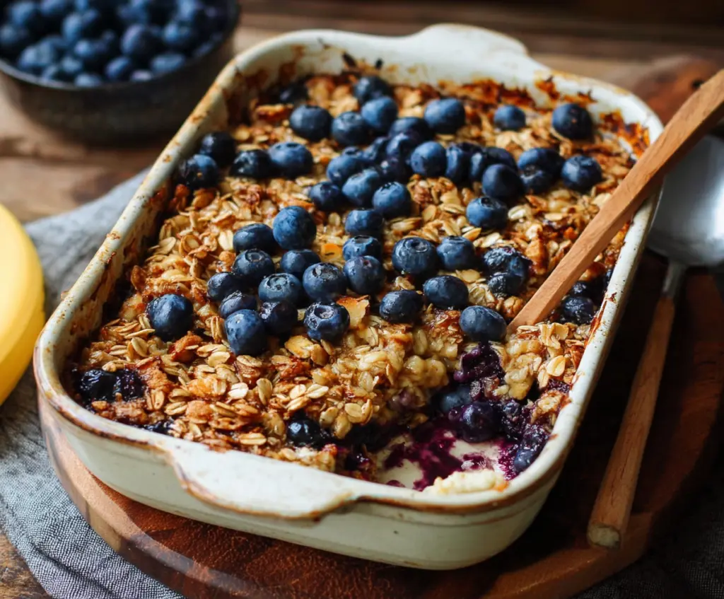 Blueberry Baked Oatmeal