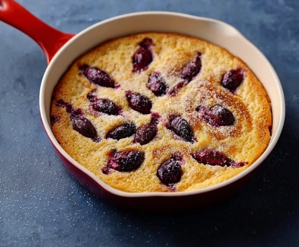 Blueberry-Ginger Clafoutis