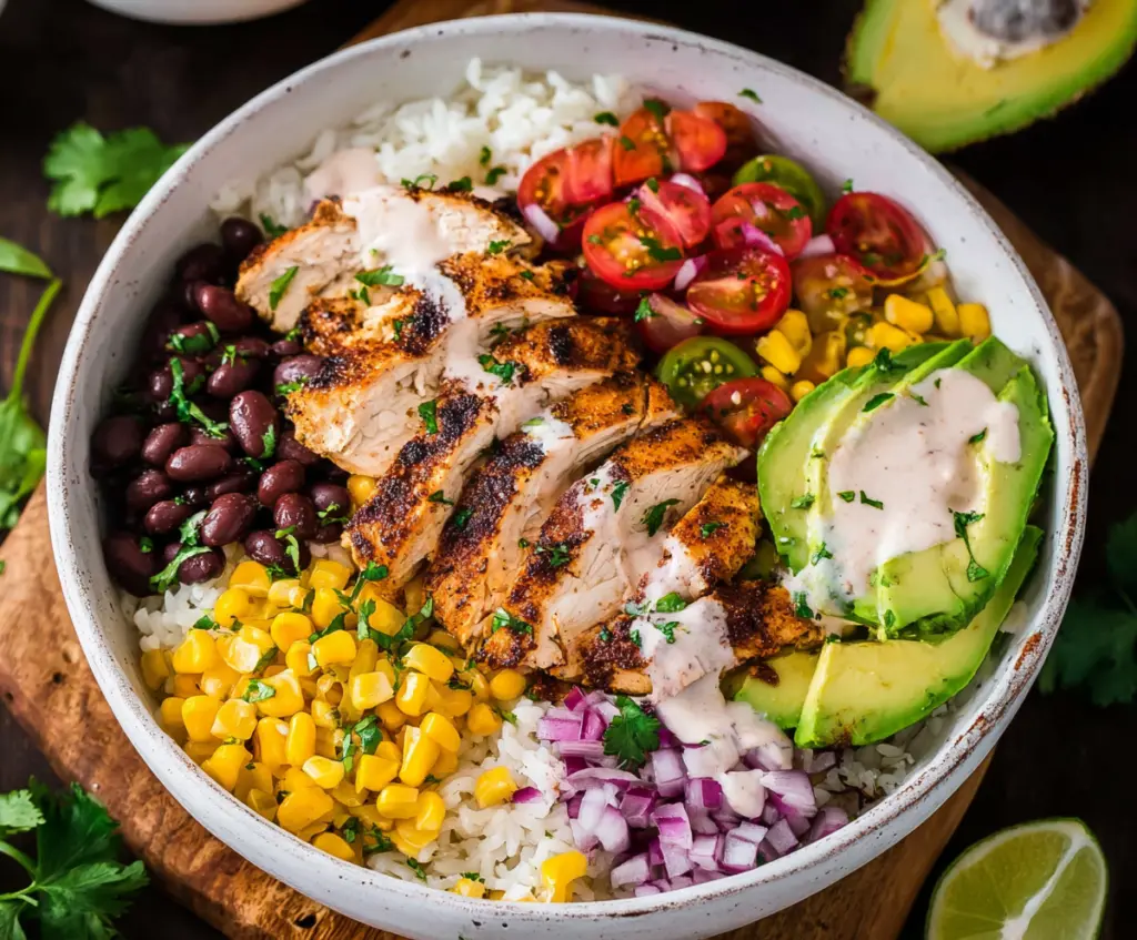 Chicken Burrito Bowls