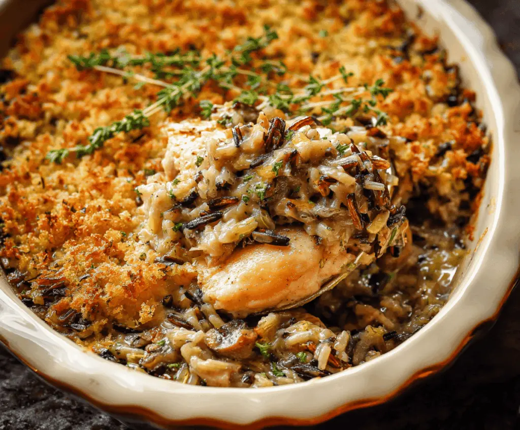 Chicken Wild Rice Casserole