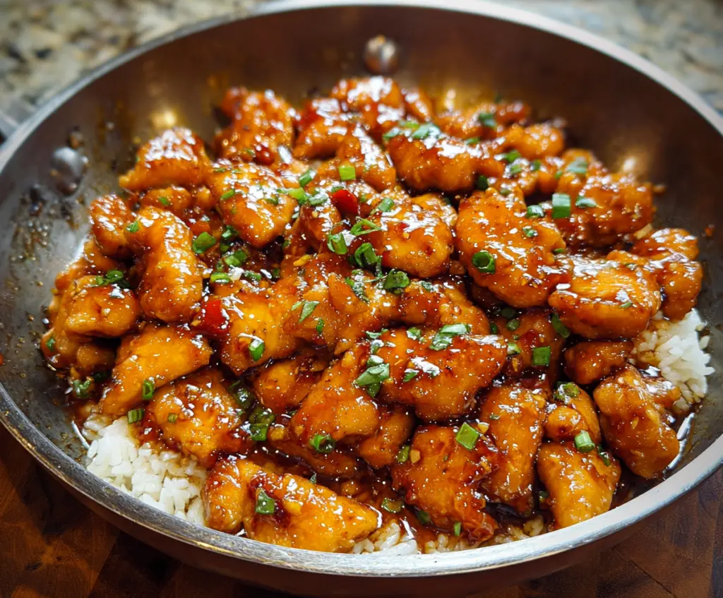Chinese Honey Garlic Chicken