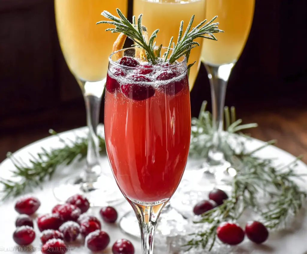 Christmas Mimosa Recipe