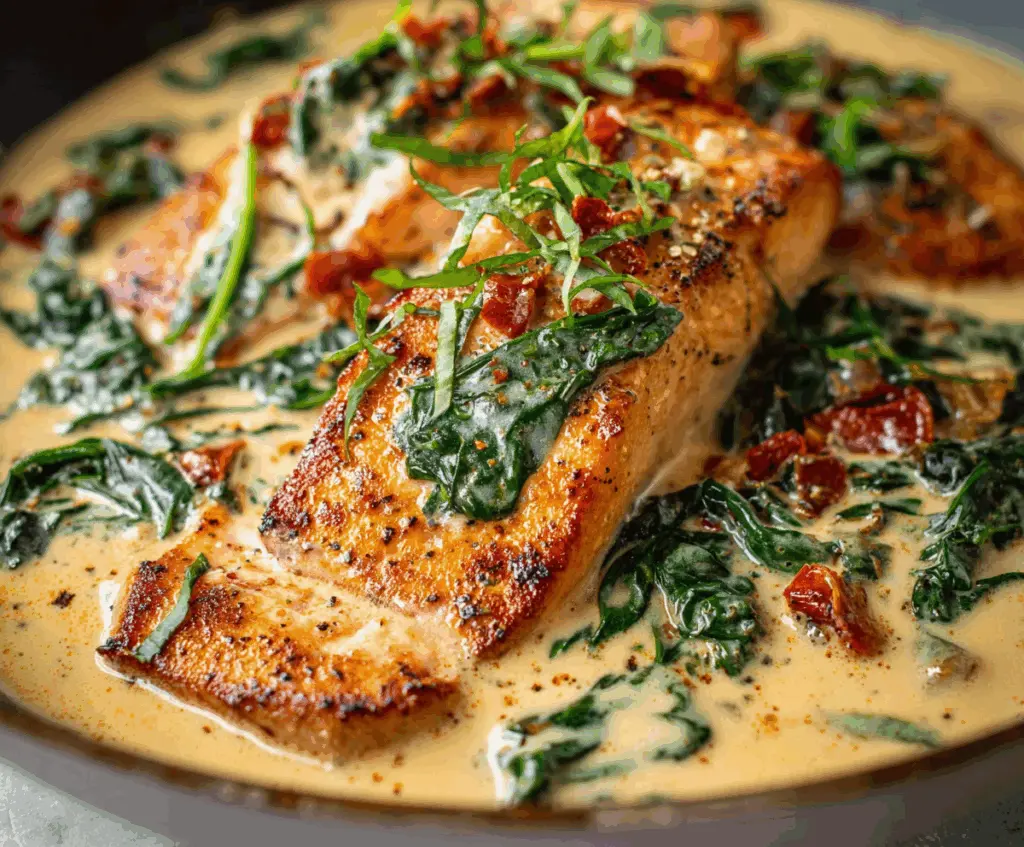 Creamy Tuscan Salmon