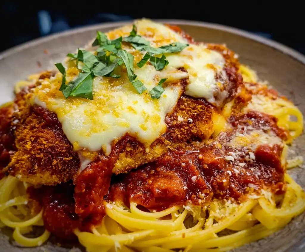 Crispy Chicken Parmigiana