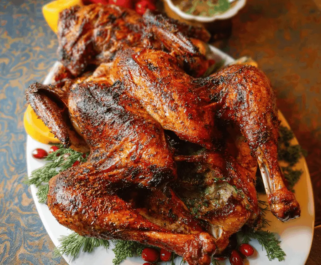 Crispy Spatchcock Turkey for Thanksgiving