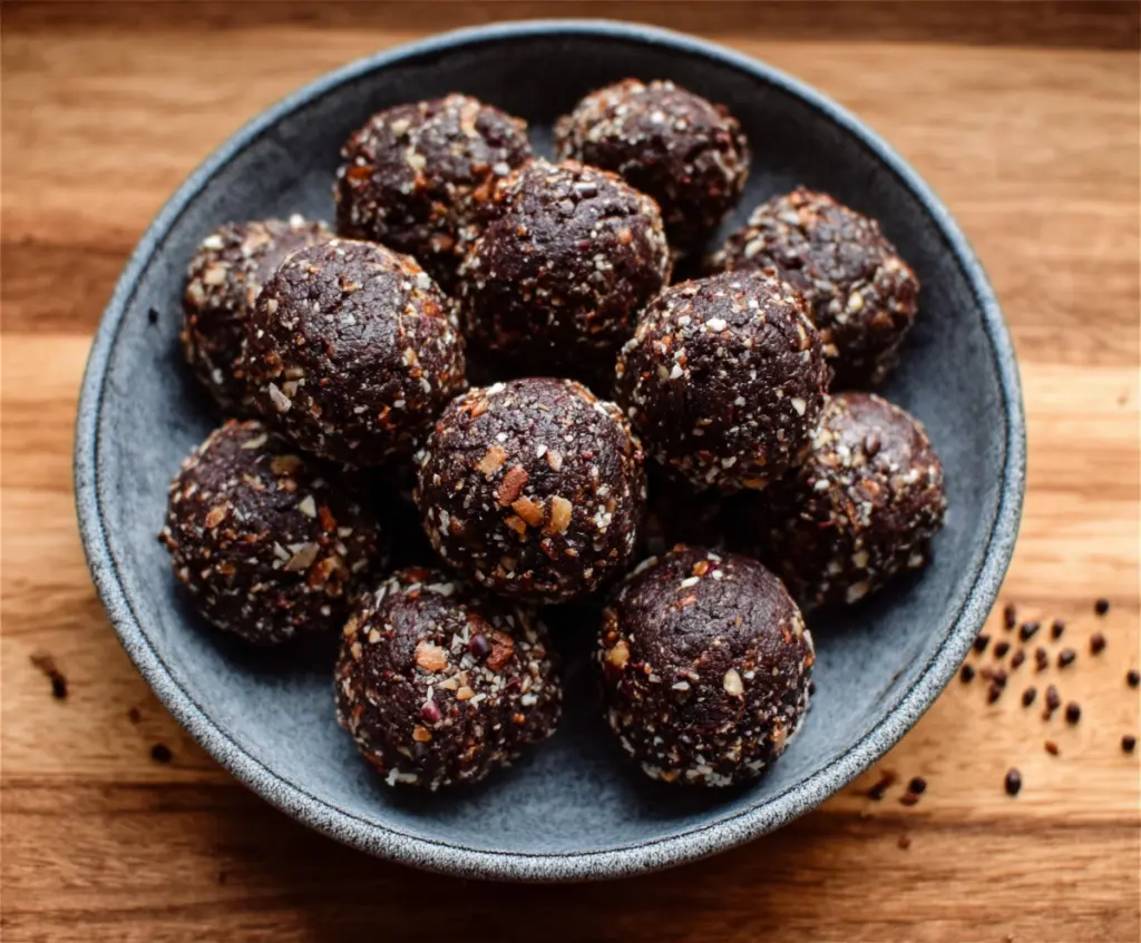 Dark Chocolate Energy Bites