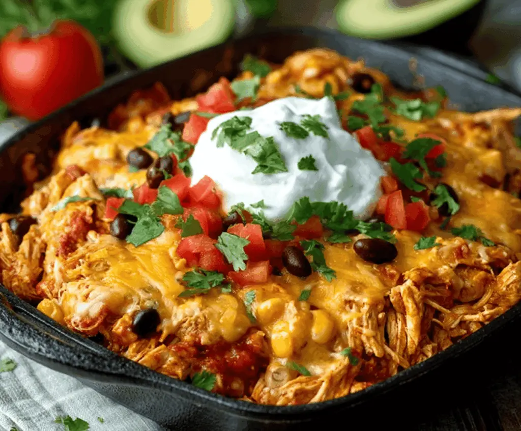 Delicious Tex-Mex Chicken Casserole
