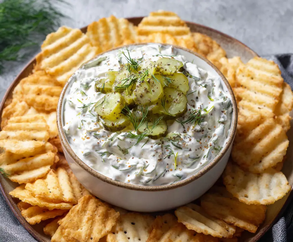 Dill Pickle Dip Recipe
