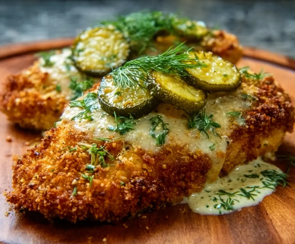 Dill Pickle Parmesan Chicken