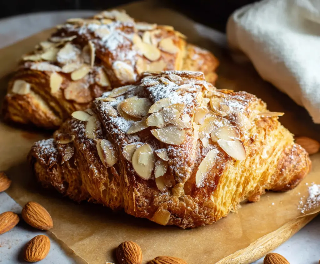 Easy Almond Croissants