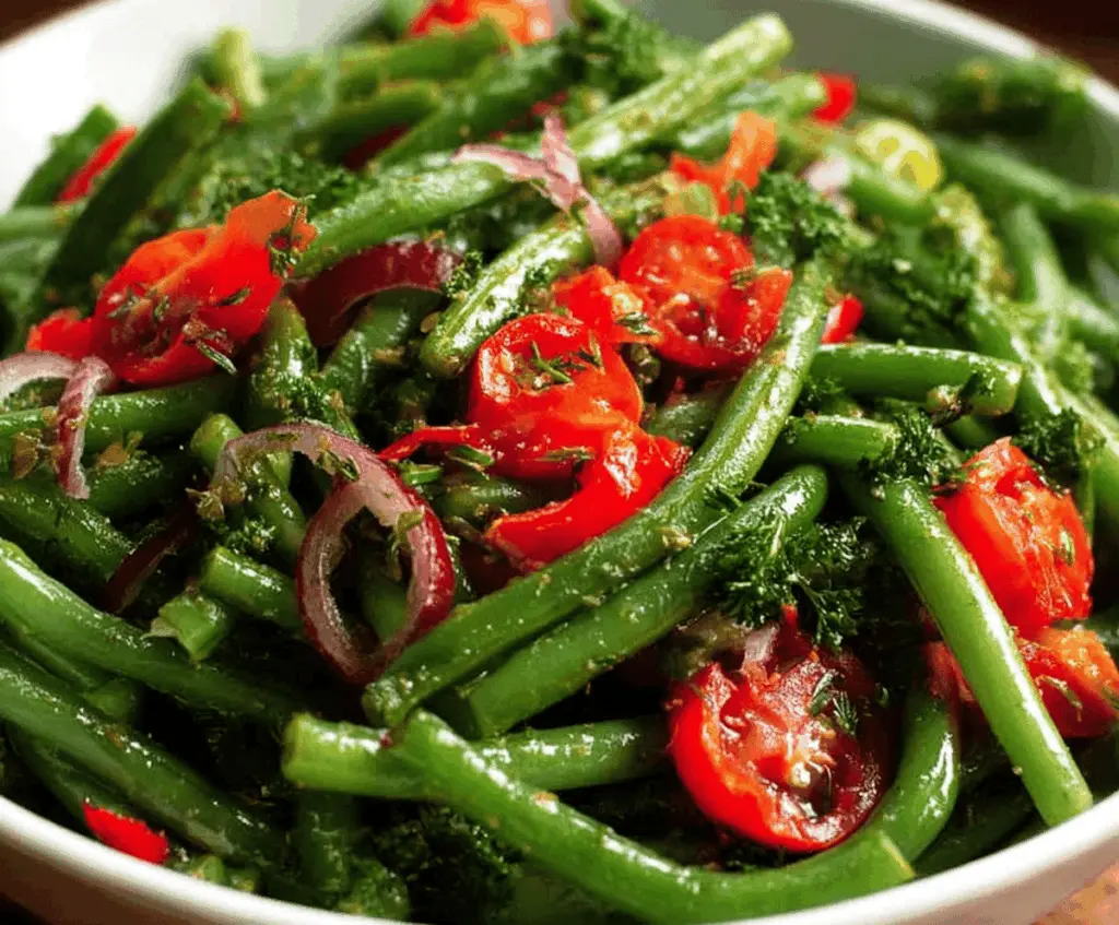 Easy Green bean salad