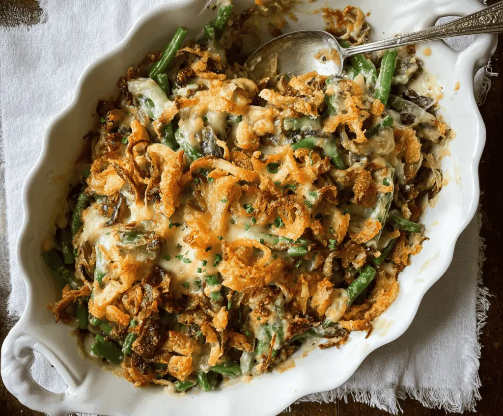 French Onion Green Bean Casserole