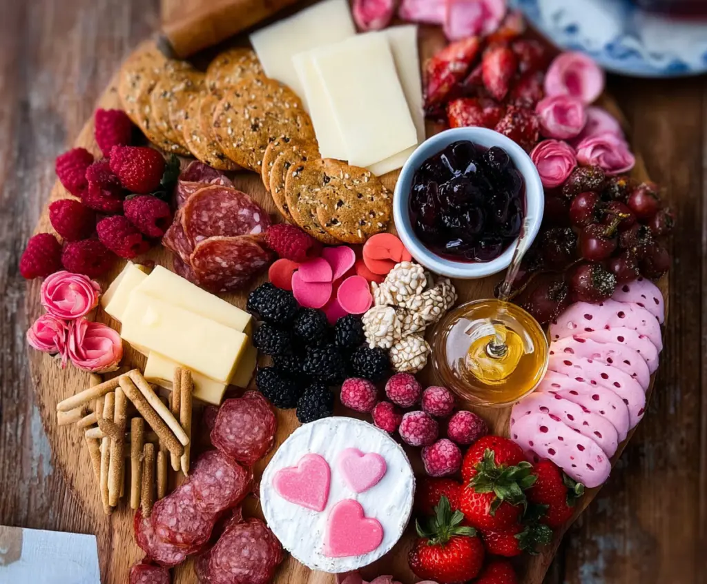 Galentine’s Day Charcuterie Board