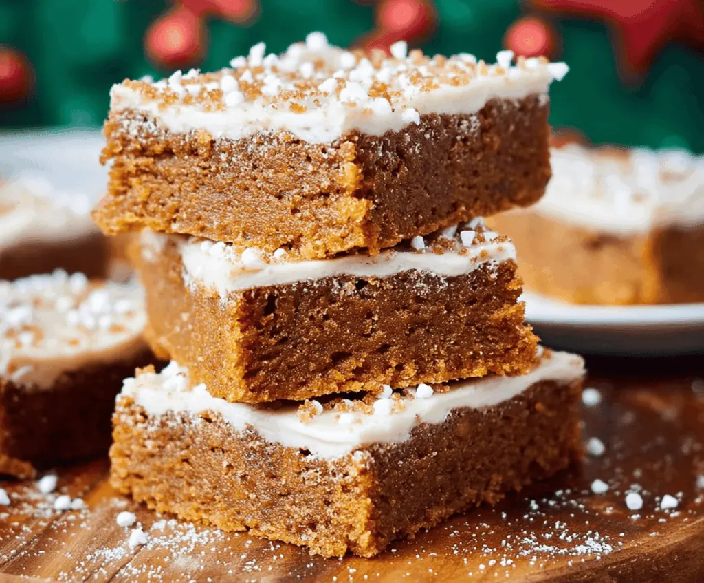 Gingerbread Bars