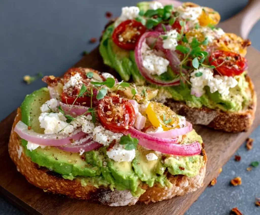 Greek Avocado Toast Recipe