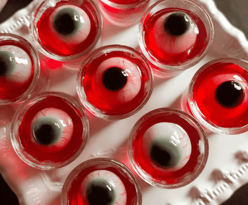 Halloween Eyeball Jello Shots
