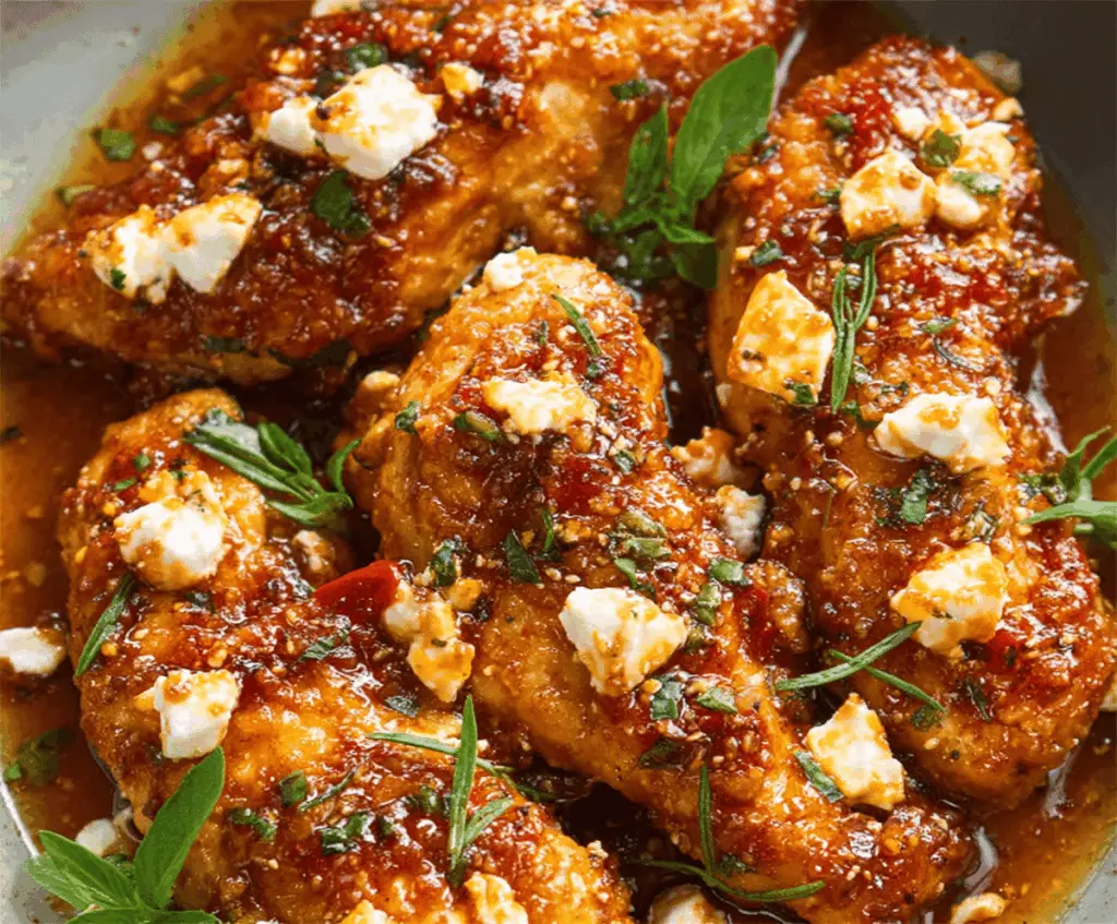 Hot Honey Feta Chicken