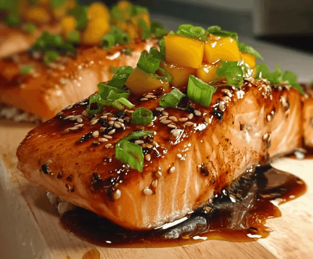 How to make Mango Teriyaki Salmon