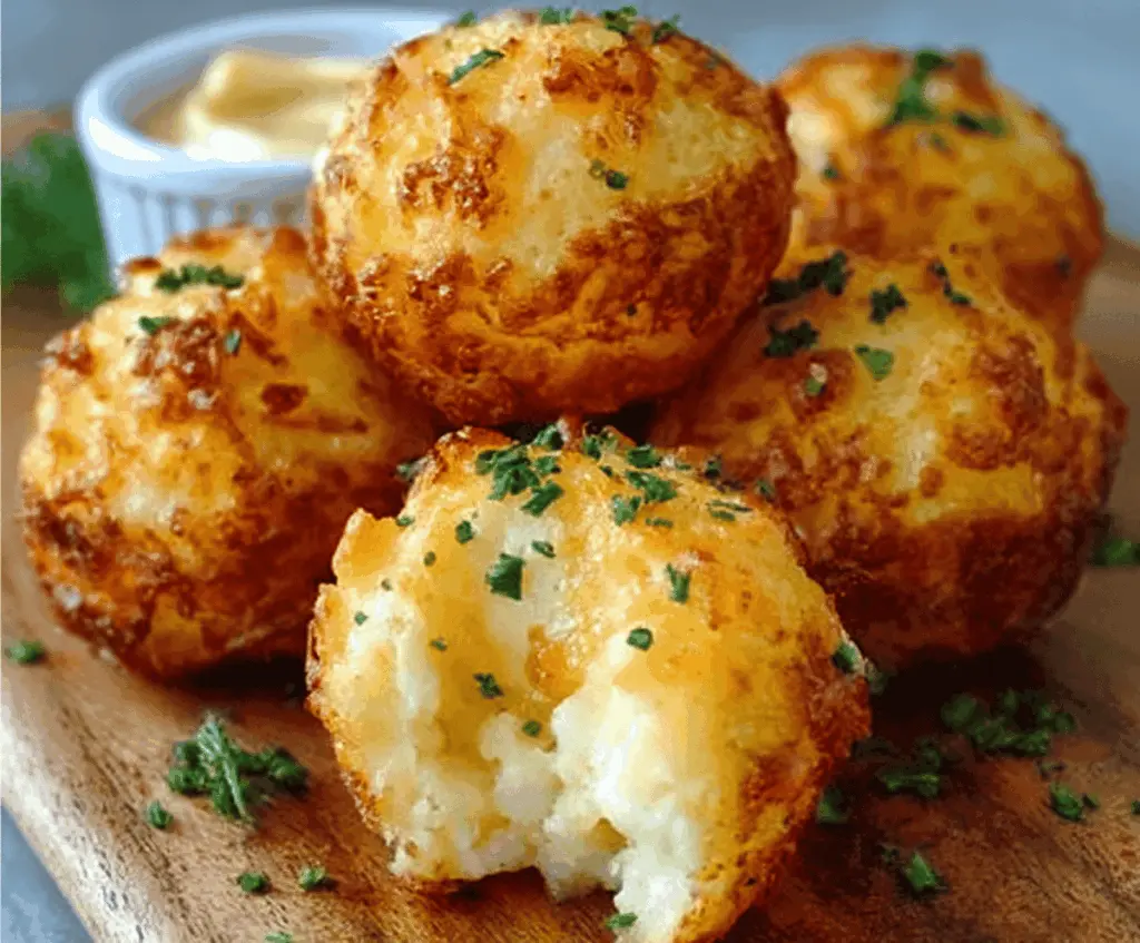 Irresistible Mashed Potato Cheese Puffs