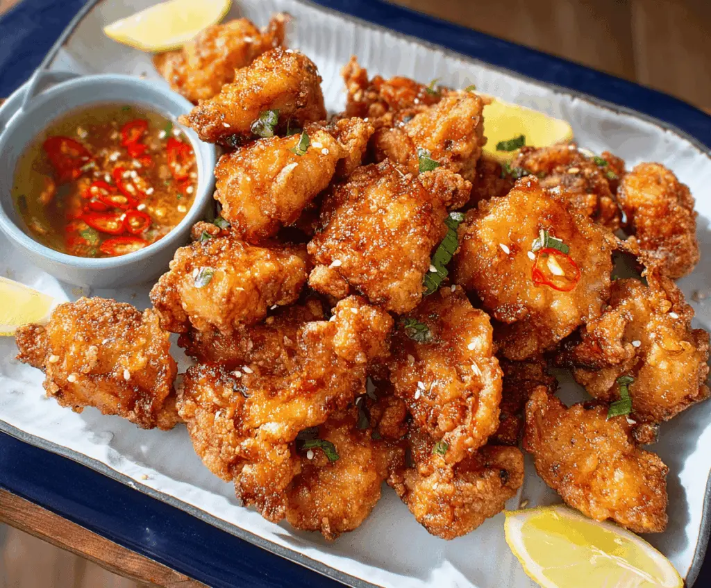 Karaage Chicken Japanese Fried Chicken Recipe