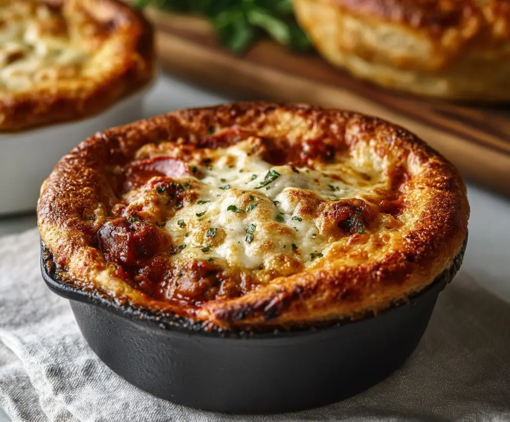 Pizza pot pies