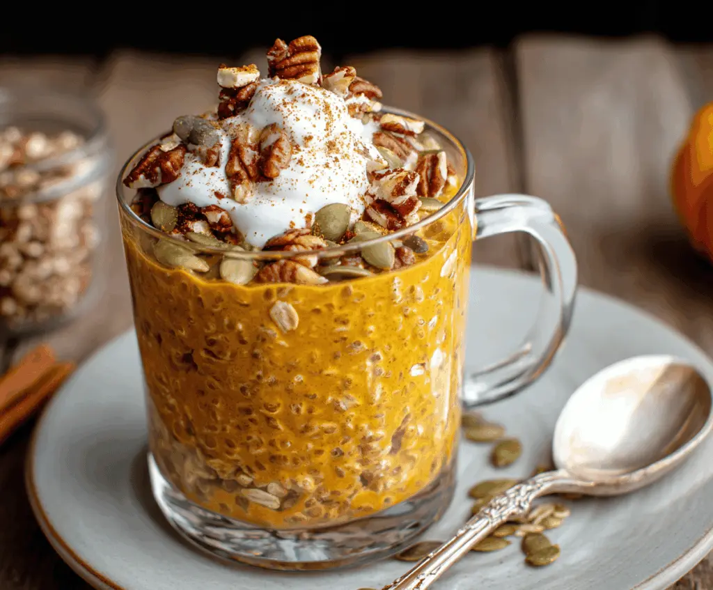 Pumpkin Overnight Oats