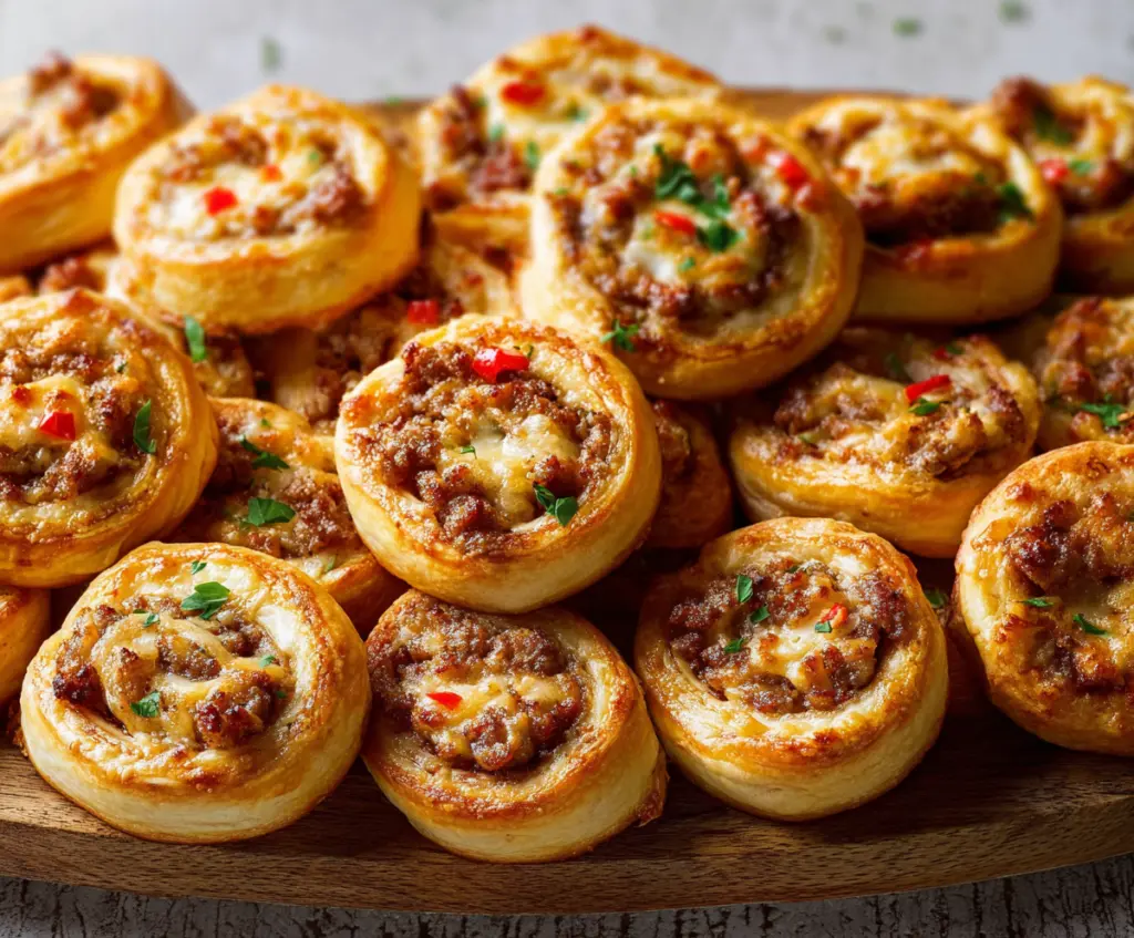 Sausage Pinwheels Appetizer