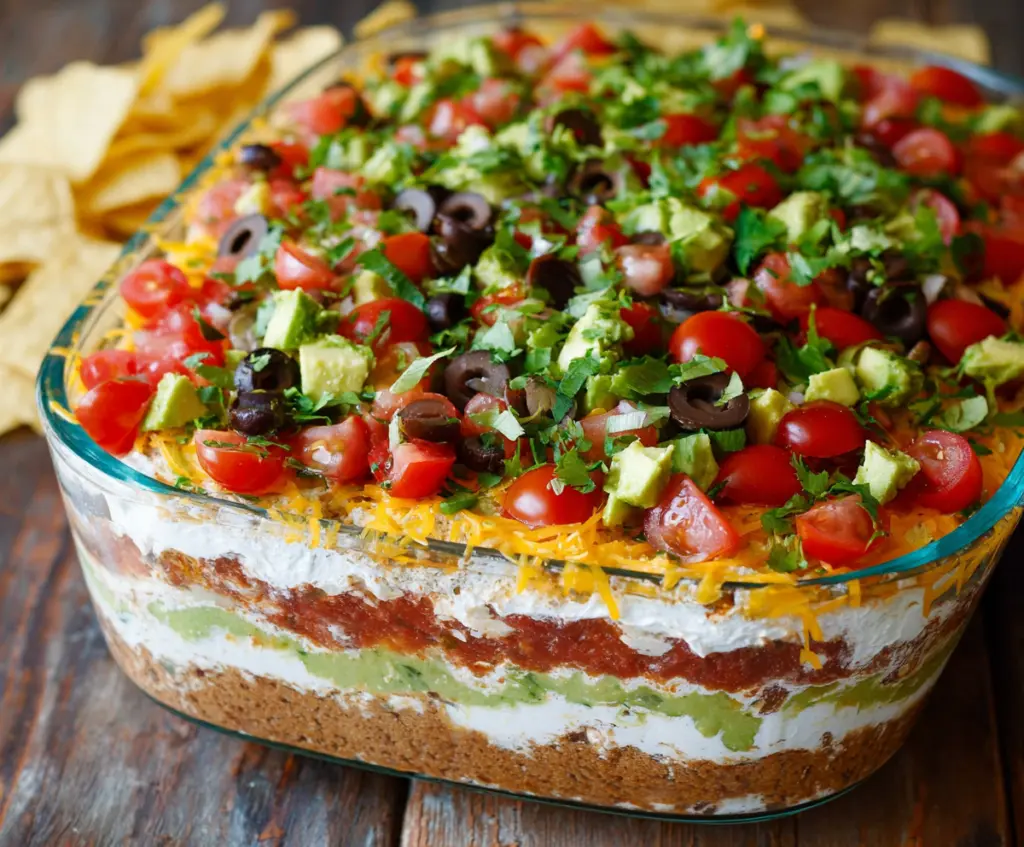 Seven Layer Dip