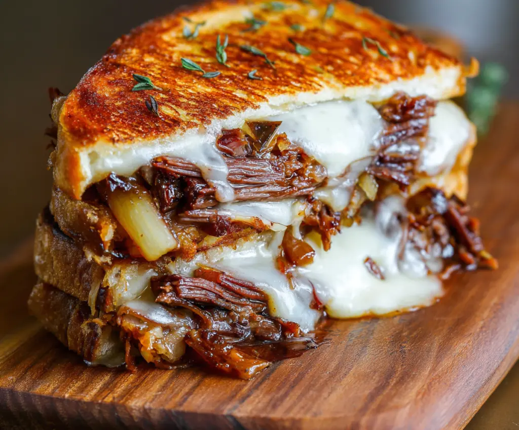 Short Rib Grilled Cheese