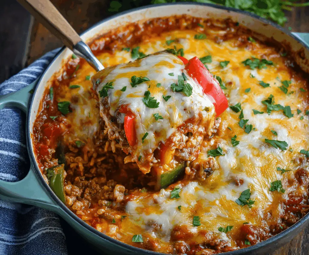 Stuffed Pepper Casserole