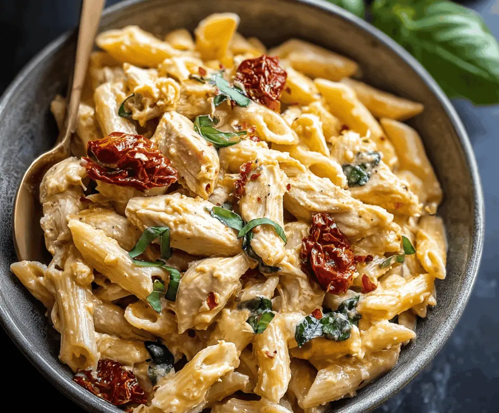 Sun-Dried Tomato Chicken Pasta