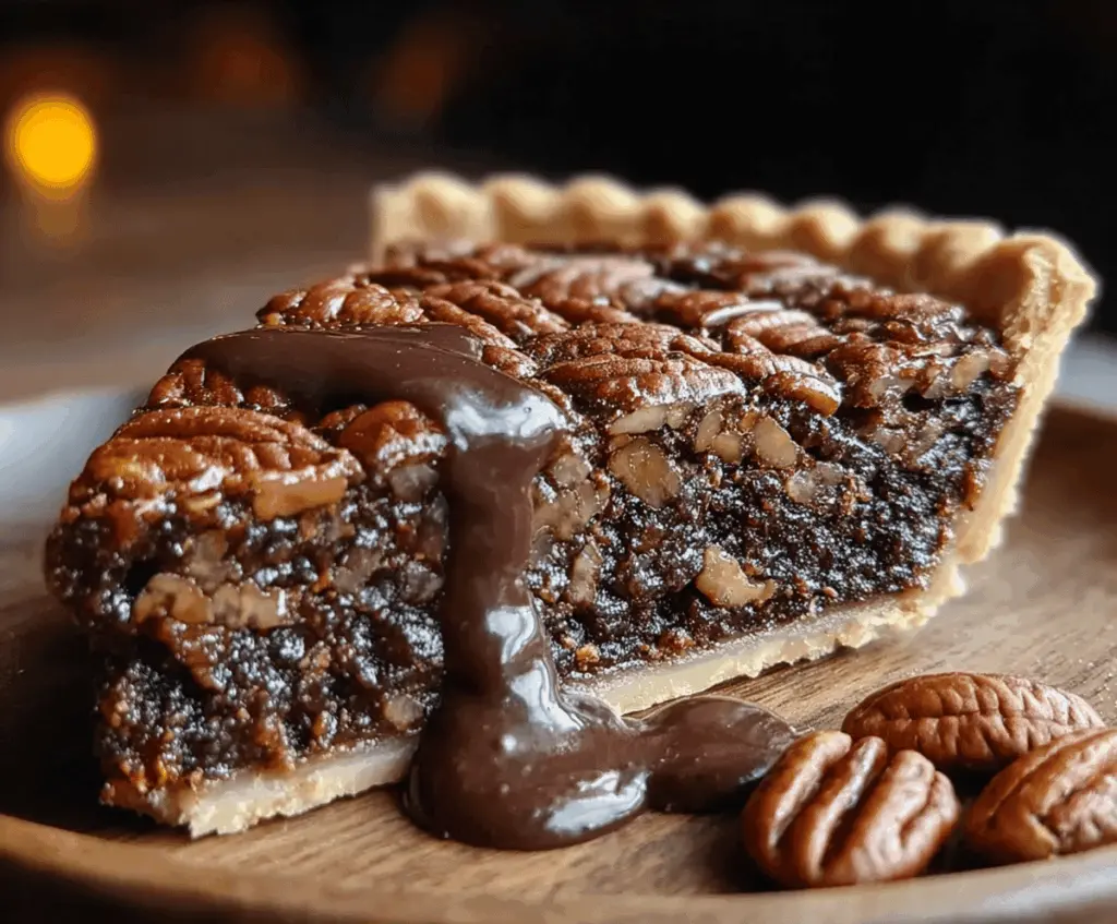 Texas Chocolate Pecan Pie