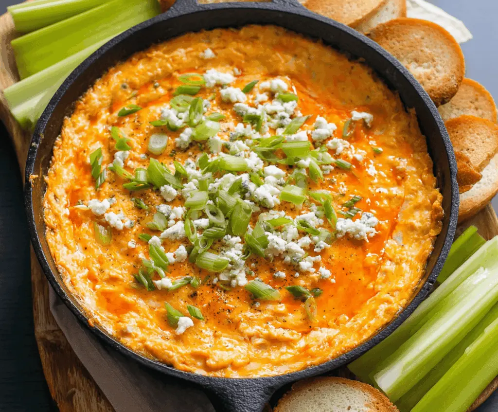 Ultimate Buffalo Chicken Dip