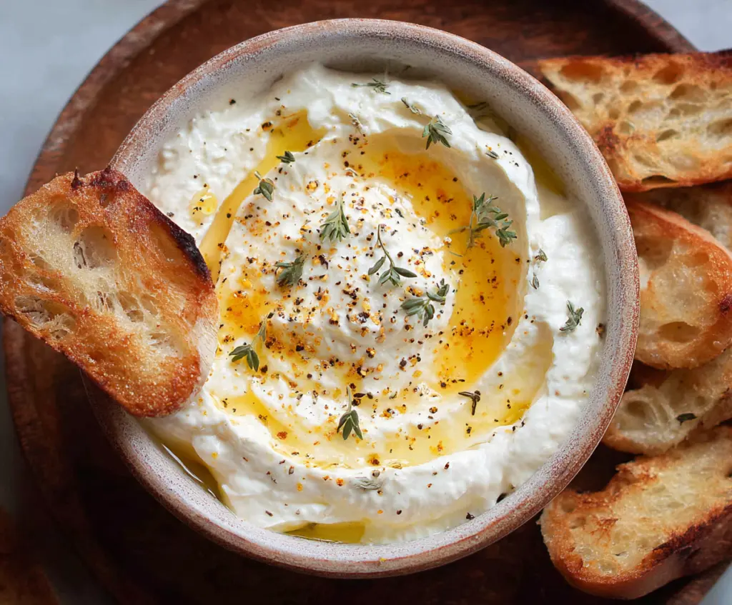 Whipped Ricotta Dip with Honey